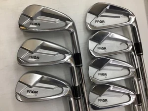 PRGR 01 Iron Set 4-9+Pw Dynamic Gold 105 S200 7pcs Right-Handed Golf Clubs 2023  - Picture 1 of 5