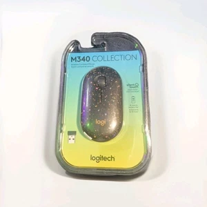 Logitech Ratón Inalámbrico M340 Diseño Colección (Motas) Silent Touch NUEVO - Imagen 1 de 4