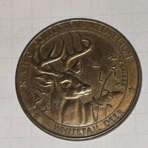 North American Hunting Club NAHC USA Medaillon WhiteTail Deer Münze Serie 01 - Bild 1 von 2