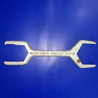 Nuevo de Lote Antiguo Llave Spud 3 en 1 No.3001 Chicago Herramientas Especiales 12" LARGO HECHO EN EE. UU. Foto 1 de 4