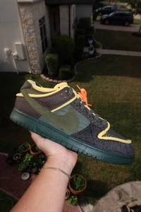 Talla 13 - Mercado de pulgas de plantas de cactus x Nike Dunk paquete de esponja pantano esponja secuoya - Imagen 1 de 9