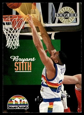 1992-93 SkyBox Bryant Stith Rookie Denver Nuggets #337 - Image 1 of 2