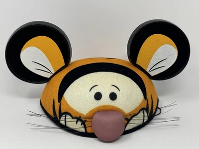 RARO Chapéu Orelha Disney Tigre Mickey Vintage Winnie the Pooh Excelente Estado Usado - Imagem 1 de 4