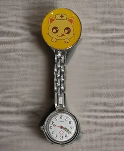 Nurse Fob Watch Brooch Clip Clasp - Picture 1 of 2