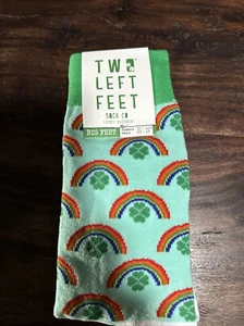Zwei linke Füße St. Patrick’s Day Print grüne Socken BIG FEET Größe - Bild 1 von 12
