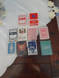 Kartenspielkonvolut, 10 Kartenspiele, Teilauflösung meiner Sammlung  - Bild 1 von 1