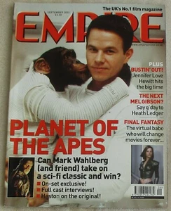 Empire Magazine #147 (Sept 2001) Planet of the Apes, Heath Ledger, Final Fantasy - Picture 1 of 1