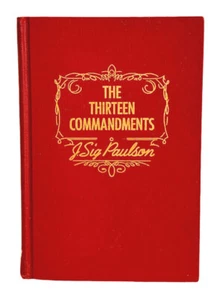 Thirteen Commandments by J Sig Paulson 1964 HC 1st Edition Unity Publishers Fine - Bild 1 von 5