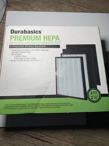 Durabasics LV-PUR131 Compatible HEPA Filter Set | 2 HEPA Filters & 2 Activate... - Picture 1 of 3