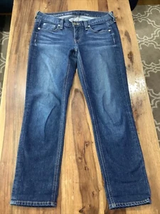 J Crew Matchstick Crop Jeans Size 26 Women's 30x25 Stretch Denim Low Rise... - Picture 1 of 9