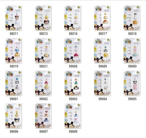 2016 Disney Tsum Tsum 3 Figure Pack Series 1 - 18 Styles to choose - You PIck! Cover