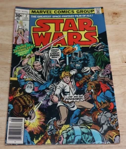 Star Wars #2 Marvel 1977 1st Han Solo Chewbacca Comic Book Raw - Bild 1 von 11