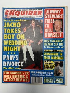 National Enquirer December 3 1996 Michael Jackson, Jimmy Stewart, Don Johnson - Picture 1 of 3