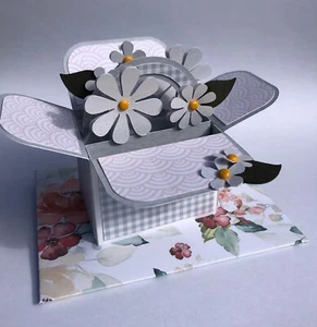 Pop Up Box Card Greeting Birthday Special Handmade Personalised Get Well Thinkin - Picture 1 of 3