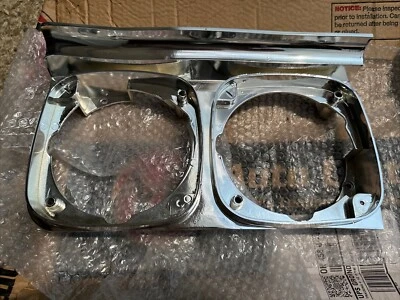 1971-1973 Buick Electra Headlight Bezel Trim Moulding Brow GM LH # 1235161 Foto 1 de 4