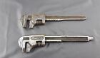 Pair of Ford 9 inch Automobile Adjustable Mechanic Wrenches