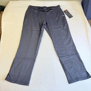 New Greys Anatomy Active Scrub Pant Large Steel 4 Pocket Wide Waist 4276 - Picture 1 of 11