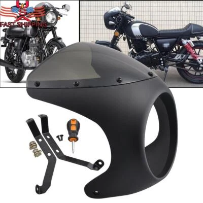 Carenado de faros universal de 7 pulgadas para motocicleta para Suzuki GN 125 VX800 Foto 1 de 4