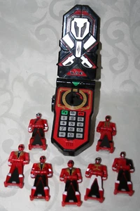 Bandai Power Rangers Sentai Gokaiger DX Morpher with 7 Keys All Red Ranger - Picture 1 of 9