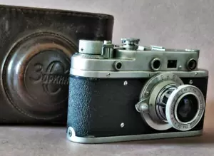 Filmkamera 35 mm getestet Zorki C Leica III Industar-22 Vintage Entfernungsme... - Bild 1 von 15
