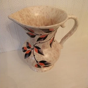 BEWLEY POTTERY LEAF JUG, FREE POST UK MAINLAND ONLY, PLEASE SEE OUR PHOTOS - Picture 1 of 9