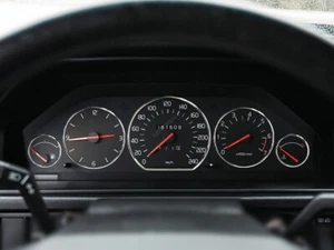 Fits Volvo 940 960 1990-1998 5-Teilig Poliert Aluminium Tachoringe Tacho Ringe - Bild 1 von 9