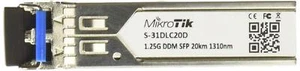 MikroTik S-31DLC20D Transceiver 1.25G DDM SFP 1310nm Dual LC Connector 20Km SM - Picture 1 of 2