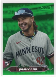 Austin Martin 2024 Topps Stadium Club Green Foil RC 059/199 - Minnesota Twins - Picture 1 of 1