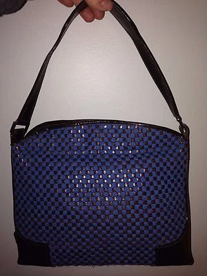 LAMBERTSON TRUEX Checkered Handbag - Image 1 of 4