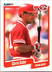 1990 Fleer - Chris Sabo #433 - Picture 1 of 2