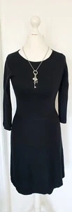Kleid Strickkleid Massimo Dutti schwarz Größe XS auch S M A- Linie Top- Zustand - Bild 1 von 15