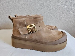 Neue Tory Burch weiche Plateau Leder Lammfell Stiefel. sz6. Original! RT398 - Bild 1 von 9