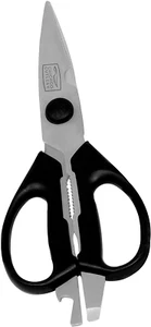 Cutlery Deluxe High-Carbon Blade Shears - Black, Sharp & Durable Kitchen Scissor - Picture 1 of 12
