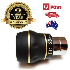 25mm - Dual ED 1.25" eyepiece - Flat field 1.25" eyepiece for telescope - 60 deg - Picture 1 of 7