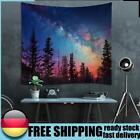 Forest Sky Night Wall Hanging Tapestry Cover Background Mats (145x130cm) DE