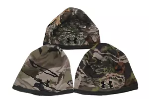 Under Armour Men's Reversible Camo Beanie Scent Control Hunting Hat 1343194 OSFM - Picture 1 of 29