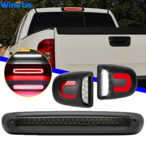 LED 3rd Third Brake Light + Number Plate Light For 07-13 Silverado Sierra 1500 - Picture 1 of 12