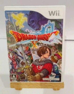 Dragon Quest X Mezameshi Itsutsu no Shuzoku Online Nintendo Wii NTSC-J Japan - Image 1 of 3