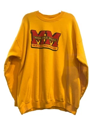 Vintage Minneapolis Moline Modern Machinery Promo Long Sleeve Sweatshirt 2XL TG - Image 1 of 4