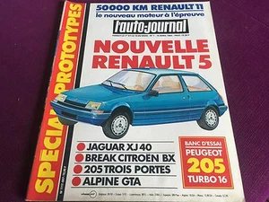 Auto Giornale N°7 Anno 1984 Renault 5 Jaguar XJ Alpine Gta Renault 11 - Picture 1 of 1