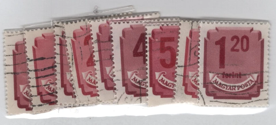 Hungary #J198-209 used - Image 1 of 1