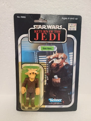 Star Wars 1983 Ree-Yees Return Of The Jedi  Kenner New! Cover