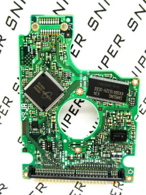 PCB - Hitachi 100GB HTS541010G9AT00 IDE 0A25405 Laptop DA1146 HardDrive DA1005A - Image 1 of 4