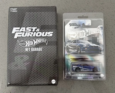 Hot Wheels NFTG Garage Fast & Furious Nissan Skyline R34 GT-R BNR34 RARO  Foto 1 de 4