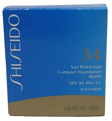 Shiseido Sun Protection Foundation Refill SPF34 SP60 0.42oz New - Image 1 of 2