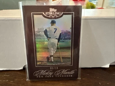 Mickey Mantle 2006 Topps Sterling /10 #33 New York Yankees - Image 1 of 2