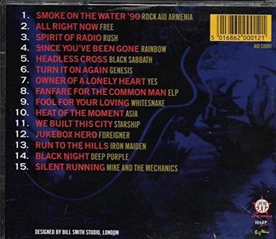 Various - Earthquake Album-Rock Aid Armenia (1990) - Various CD ZEVG The Cheap - Image 1 of 2