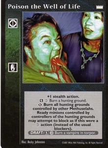 Poison the Well of Life [LotN set] - VTES card - Picture 1 of 2