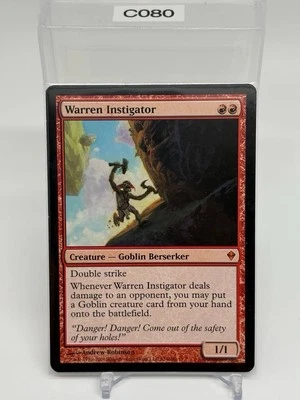 Warren Instigator Zendikar MTG Magic LP - Image 1 of 2