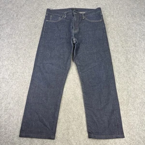 Uniqlo Jeans Herren W32 L24 Indigo Blau Slim Fit Straight Selvedge Denim Stretch - Bild 1 von 15